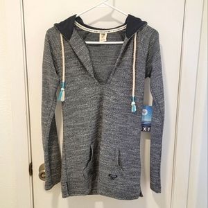 ROXY tunic hooded top